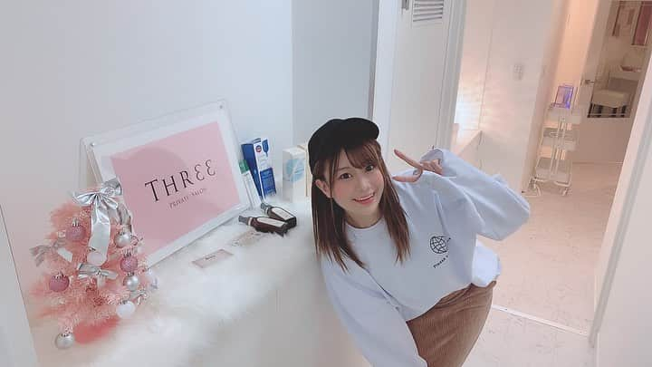 阿久津真央さんのインスタグラム写真 - (阿久津真央Instagram)「今月オープンした@three.shibuya に 行ってきたよー💋🧸 バストケアしてもらうの初めてで痛いんかなぁ？て不安やったけど、全然痛くなかってリラックスしすぎて寝そうでした😆💕 半年で目標のバストを目指します💪✨」12月7日 13時15分 - akutsumao