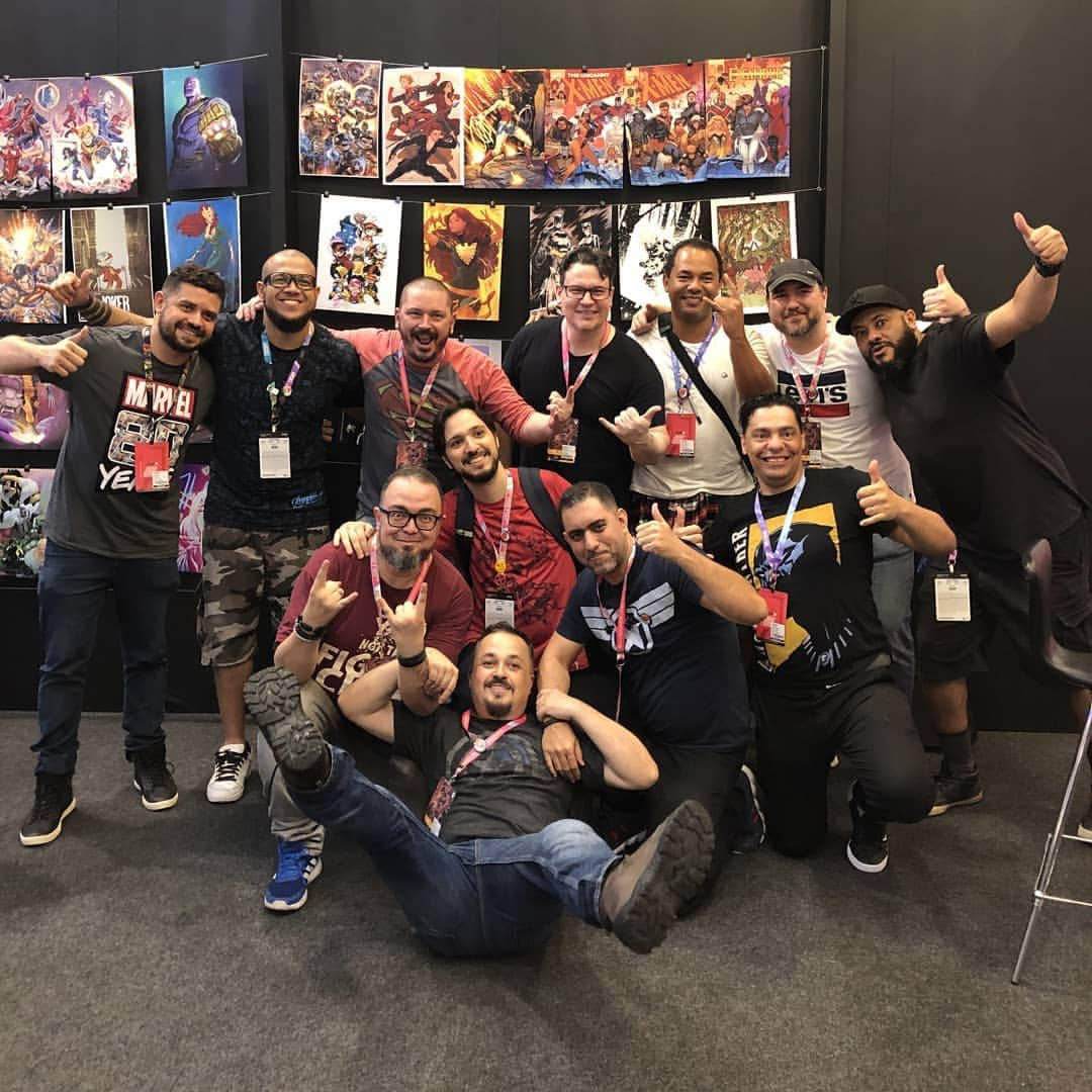 RB Silvaさんのインスタグラム写真 - (RB SilvaInstagram)「Momentos #CCXP2019」12月7日 13時35分 - rbsilva_comics