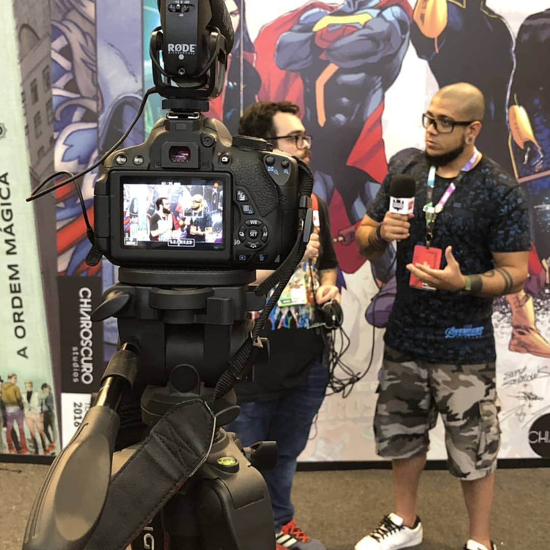 RB Silvaさんのインスタグラム写真 - (RB SilvaInstagram)「Momentos #CCXP2019」12月7日 13時35分 - rbsilva_comics