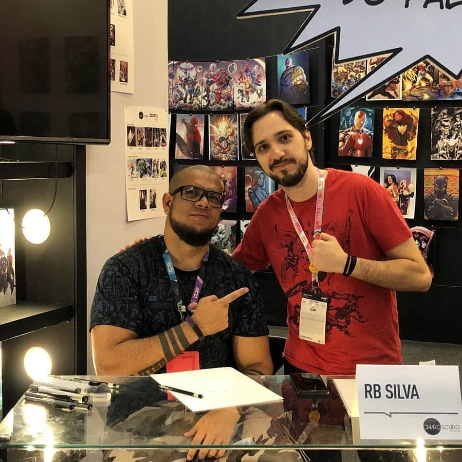 RB Silvaのインスタグラム：「Momentos #CCXP2019」
