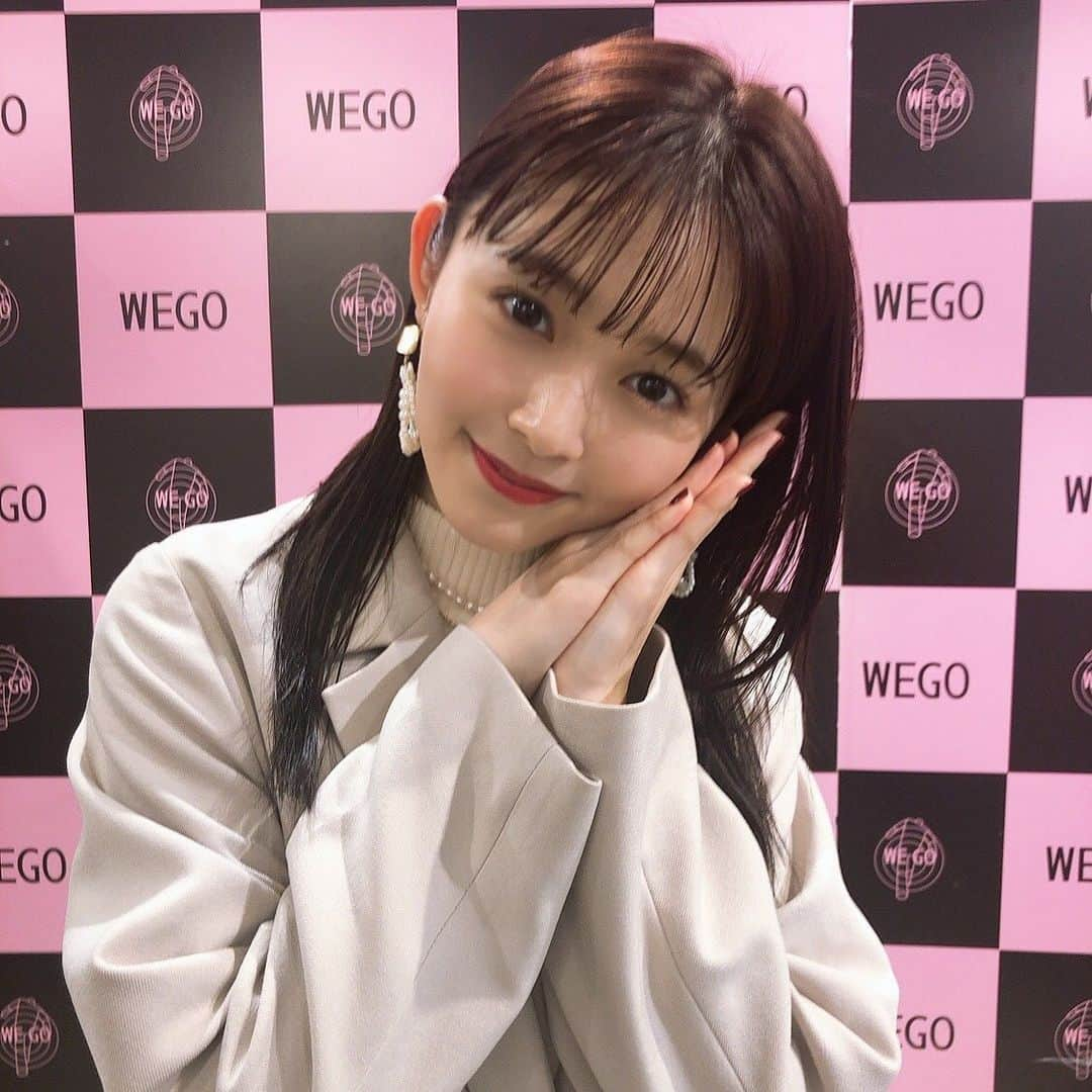 WEGOさんのインスタグラム写真 - (WEGOInstagram)「WEGO 心斎橋店15周年記念！ 久間田琳加×WEGOチェキイベントにご参加頂いた皆さま、ありがとうございました♡ #久間田琳加 #wego #wego心斎橋店 #15th」12月7日 14時48分 - wego_official