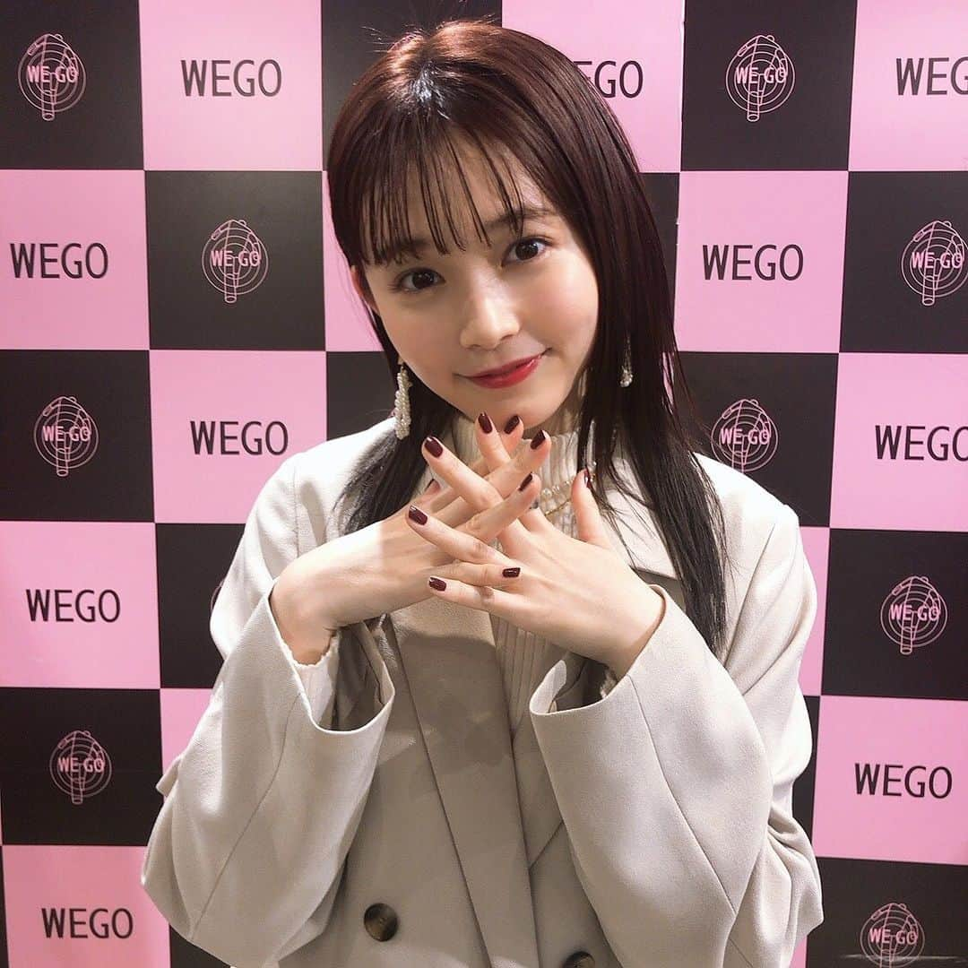 WEGOさんのインスタグラム写真 - (WEGOInstagram)「WEGO 心斎橋店15周年記念！ 久間田琳加×WEGOチェキイベントにご参加頂いた皆さま、ありがとうございました♡ #久間田琳加 #wego #wego心斎橋店 #15th」12月7日 14時48分 - wego_official