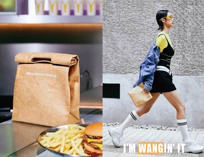 HYPEBEASTさんのインスタグラム写真 - (HYPEBEASTInstagram)「Food, like beauty, is in the eye of the beholder, and the two worlds are set to collide in a new collaboration between @alexanderwangny and @mcdonalds. As fashion’s biggest foodie, the American designer – who has a penchant for serving McDonald’s burgers at his fashion week afterparties – has designed the AW Golden Lunch Bag and AW Golden Picnic Basket for fast food devotees to carry their meals in style.⁠⠀ ⁠⠀ The AW Golden Lunch Bag retails for ¥99 RMB (approximately $14 USD), while the AW Golden Picnic Basket is limited to only 300 units worldwide, retailing for ¥5,888 RMB (approximately $835 USD). The collaborative items will become available at the official McDonald’s online flagship store from 12am CST on December 10, and the lucky few who manage to get their hands on the AW Golden Picnic Basket will be invited to attend a special event co-hosted by McDonald’s and Alexander Wang on December 21.⁠⠀ ⁠⠀ This is just the beginning of a new trend. #imwanginit」12月7日 15時01分 - hypebeast