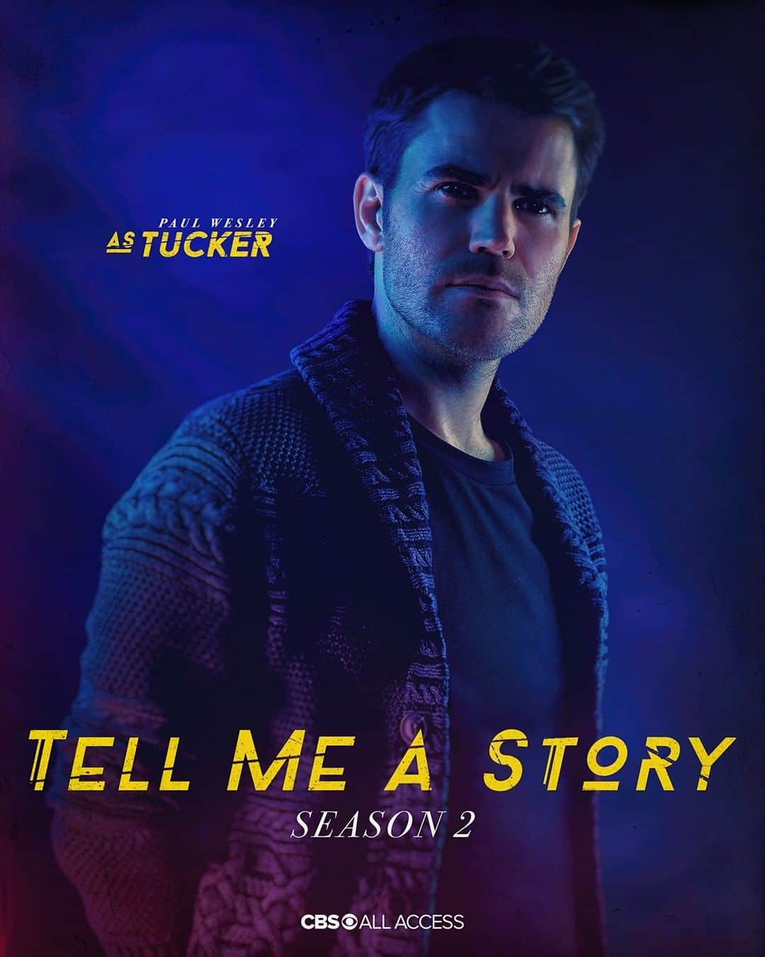 ヴァンパイア・ダイアリーズのインスタグラム：「No longer the vampire you once knew. See Paul Wesley in #TellMeAStory, now streaming on @CBSAllAccess.」