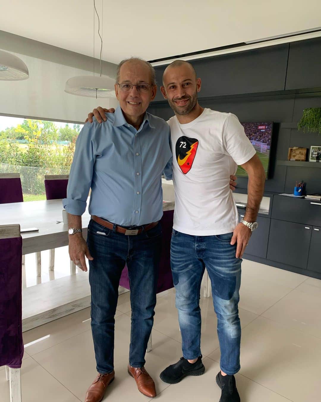 ハビエル・マスチェラーノのインスタグラム：「Que ganas de verte tenía Maestro 🇦🇹!!!」