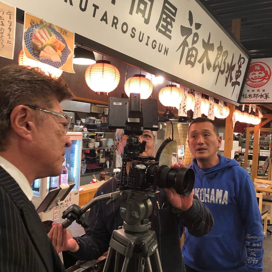 山口祥行のインスタグラム：「📽風景‼️ #福太郎水軍  #小沢仁志  #日本極道戦争」