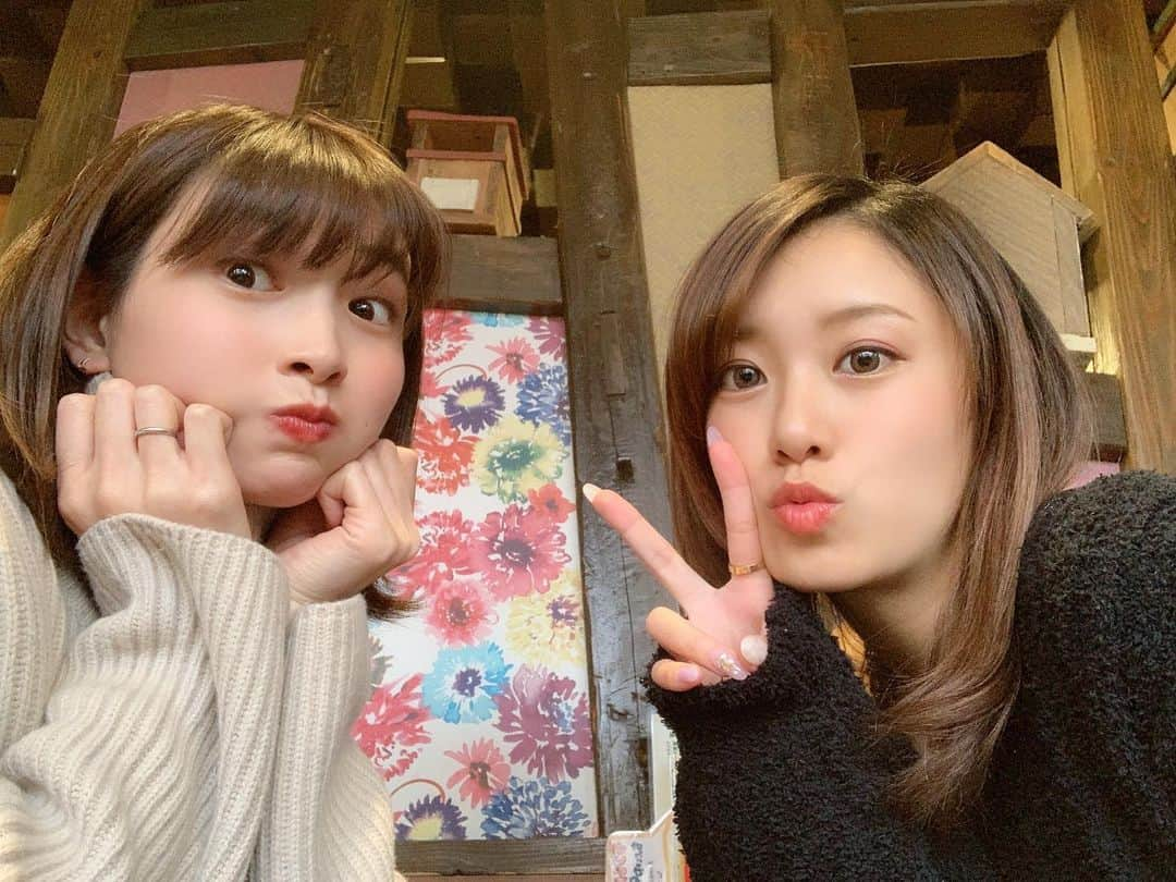 岸野里香さんのインスタグラム写真 - (岸野里香Instagram)「マブダチ🧚🏻‍♀️またまた奈良で会いました💙 にゃんにゃんコンビ✌🏻」12月7日 20時15分 - rikakishino_official