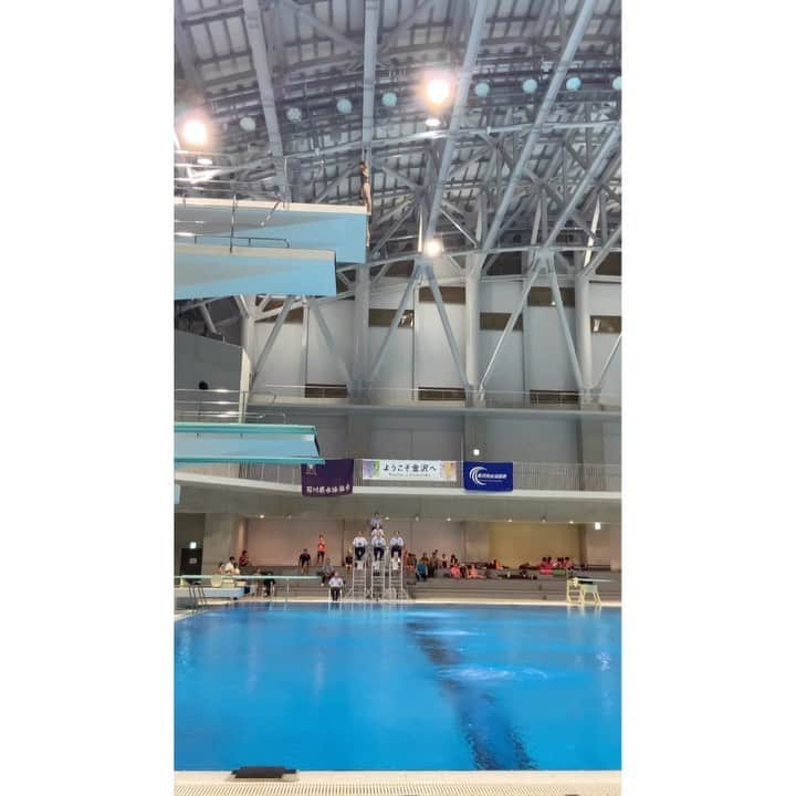 板橋美波のインスタグラム：「中田周三杯 シンガポールGPに引き続きシンクロでベストを出す事ができました！！ 膝が痛くてあまり練習できていなかった中ここまでの完成度で演技でき、とても自信になりました。 良かった所、悪かった所を少しずつ修正、改善していき2月の選考会まで更に頑張りたいと思います！」