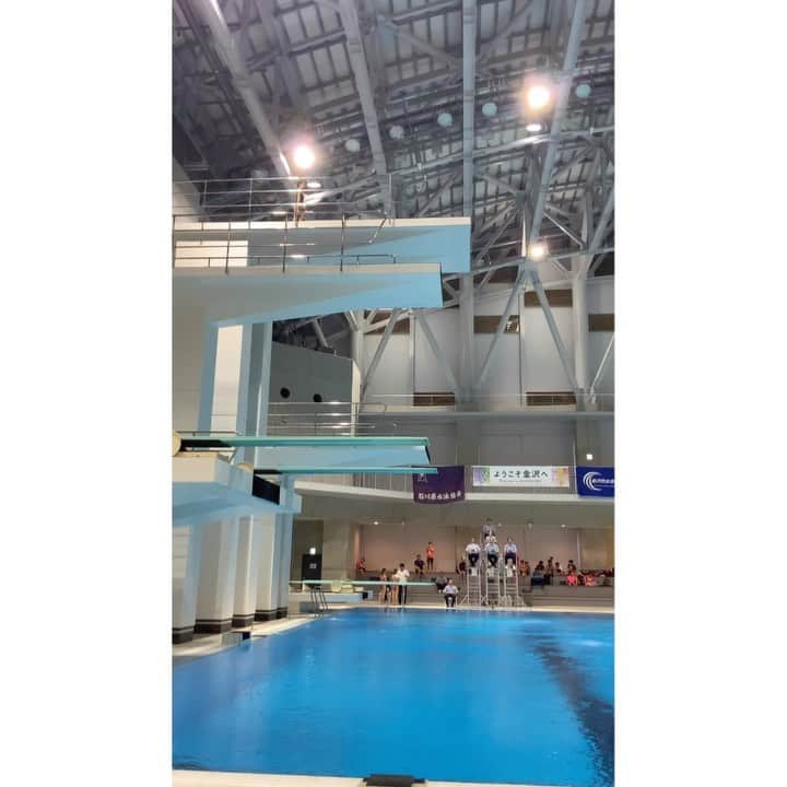 板橋美波のインスタグラム：「#diving #107B」