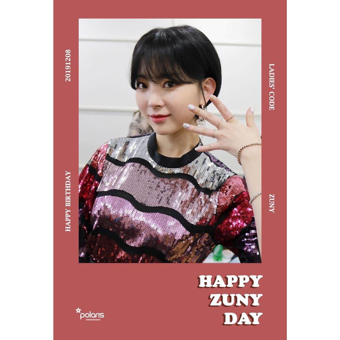 Ladies' Codeのインスタグラム：「⠀ [#주니] ⠀ 2019. 12. 08 🎉HAPPY BIRTHDAY🎉 ⠀ 추운 겨울도 따뜻하게 녹여주는 #레이디스코드 주니의 생일을 축하합니다 ❄️ ⠀ #LADIESCODE #Zuny #Happy_Zuny_Day #HBD」