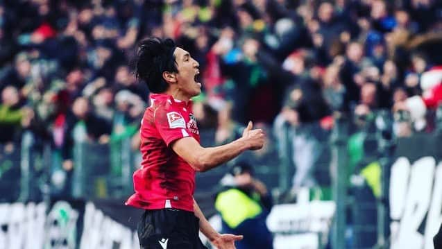 原口元気のインスタグラム：「. . Heim Sieg 🔥🔥 Weiter so @hannover96  #hannover96」