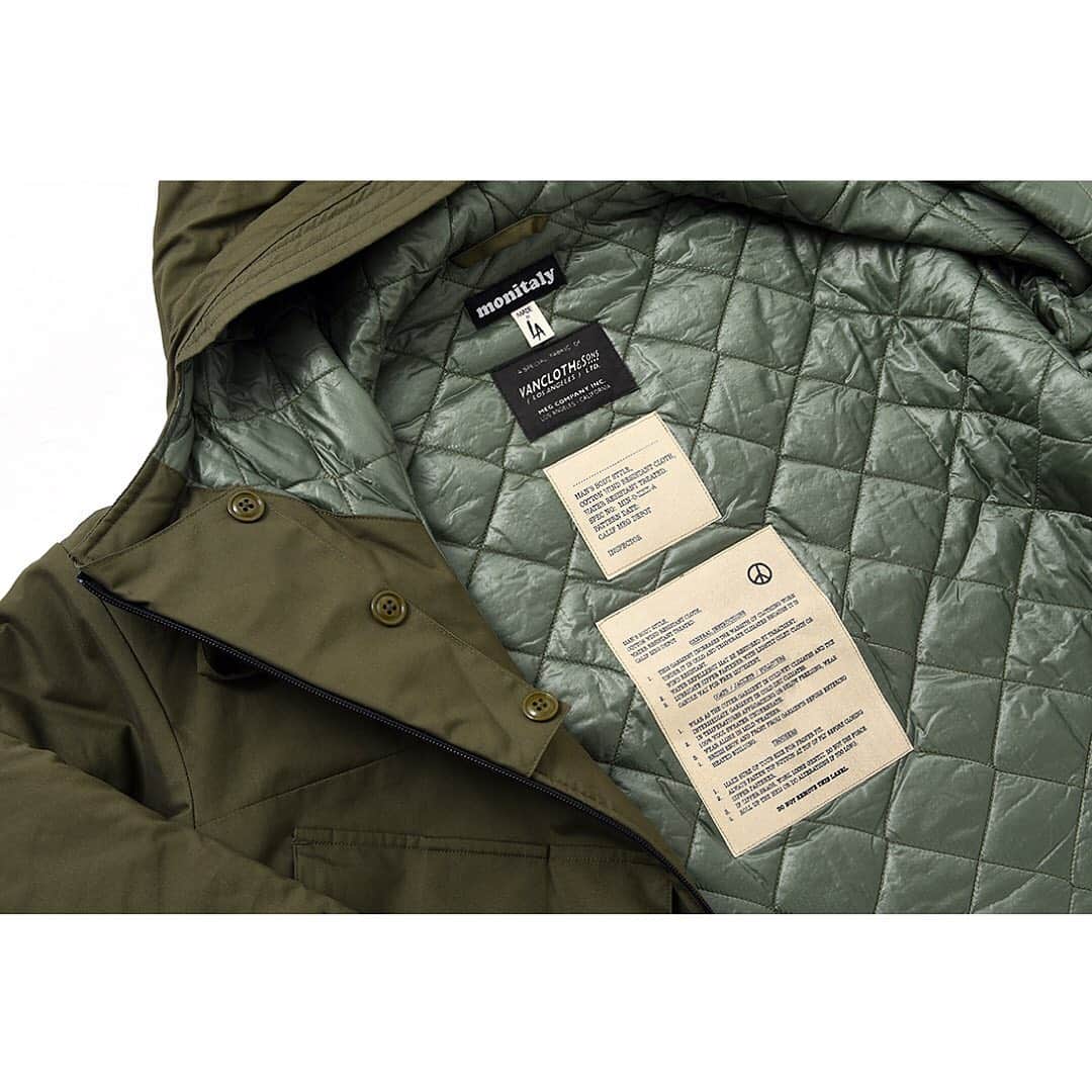 Bshop officialさんのインスタグラム写真 - (Bshop officialInstagram)「#monitaly cropped expedition jacket ¥60,000+tax ・ イギリス軍のプルオーバージャケットから着想をえた、中綿入りミリタリージャケット。表地は防水性のあるバンクロスコットン、裏地には超軽量のリップストップナイロンを使用。本格仕様ながら、軽く柔らかな着心地はタウンユースに最適です。 ・ #19aw #bshop #bshop_official」12月8日 11時34分 - bshop_official