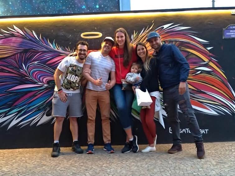 ポリーナ・ラヒモワさんのインスタグラム写真 - (ポリーナ・ラヒモワInstagram)「Miss you cool time with new friends! Thank you for unforgettable time!Have to repeat!😘#Brasil #friends #saopaulo #polinarahimova #goodtimes #happymoments @alexcunderajunior」12月8日 3時36分 - polina_rahimova