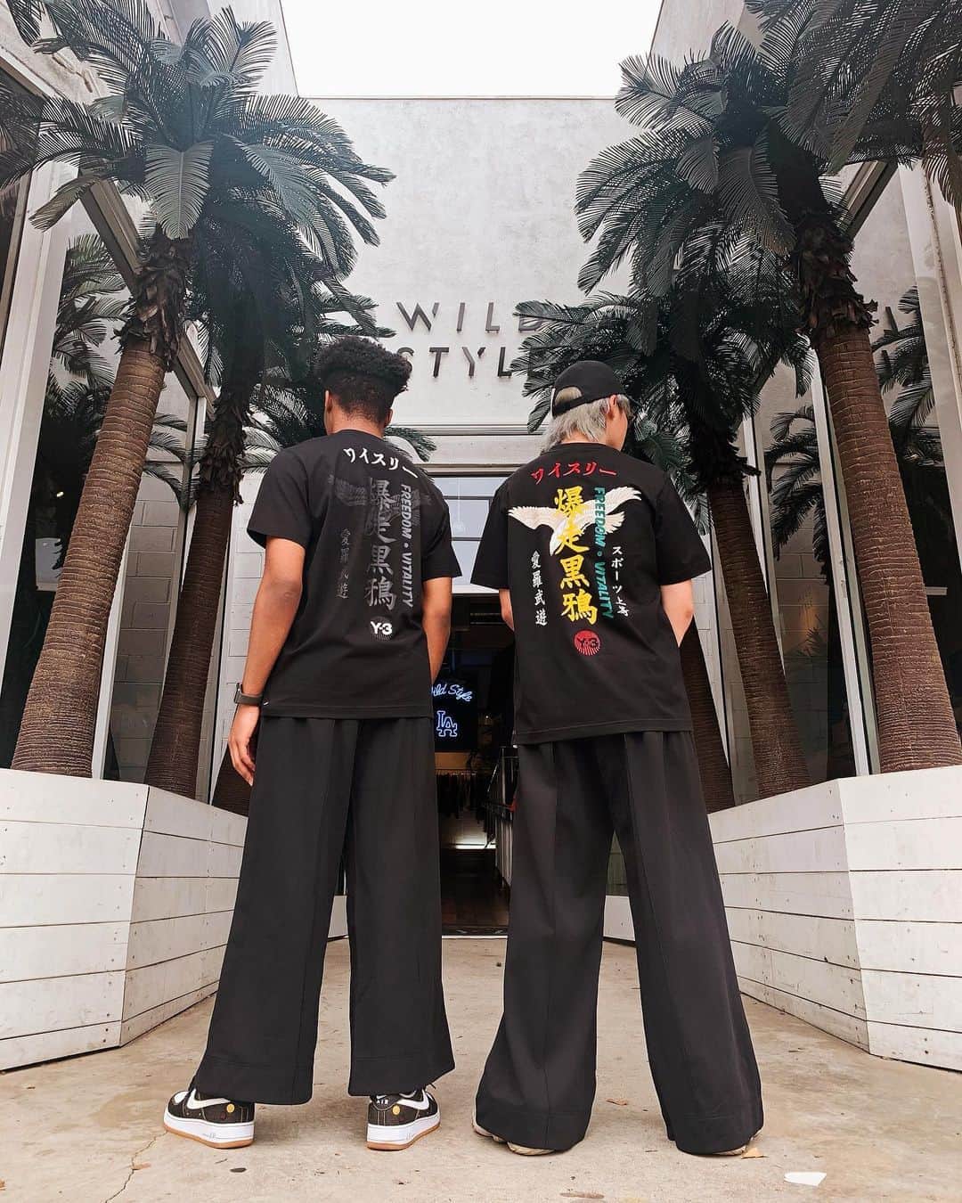 WILD STYLEのインスタグラム：「Our first SS20 shipment is in! Brand new Y-3 in-store now, come and get it.」
