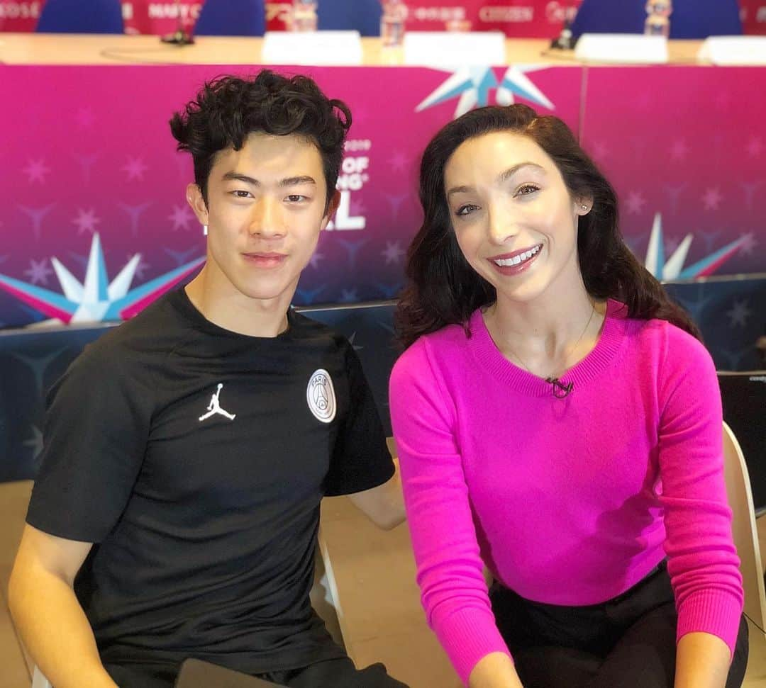 メリル・デイヴィスさんのインスタグラム写真 - (メリル・デイヴィスInstagram)「Congratulations @nathanwchen on your third consecutive Grand Prix Final win! @olympicchannel interview to come! You’ve heard me say it many times, but I’ll say it again: Nathan is such a stellar example for young (and not so young) people everywhere. Success and accolades are lovely, but remaining humble and kind will always be more important. Congratulations to all of the stupendous athletes who competed this week! It was an  honor to watch you all shine! We’ll have some more interviews and BTS coverage tomorrow! Buona notte! #gpfturin2019」12月8日 6時54分 - meryledavis