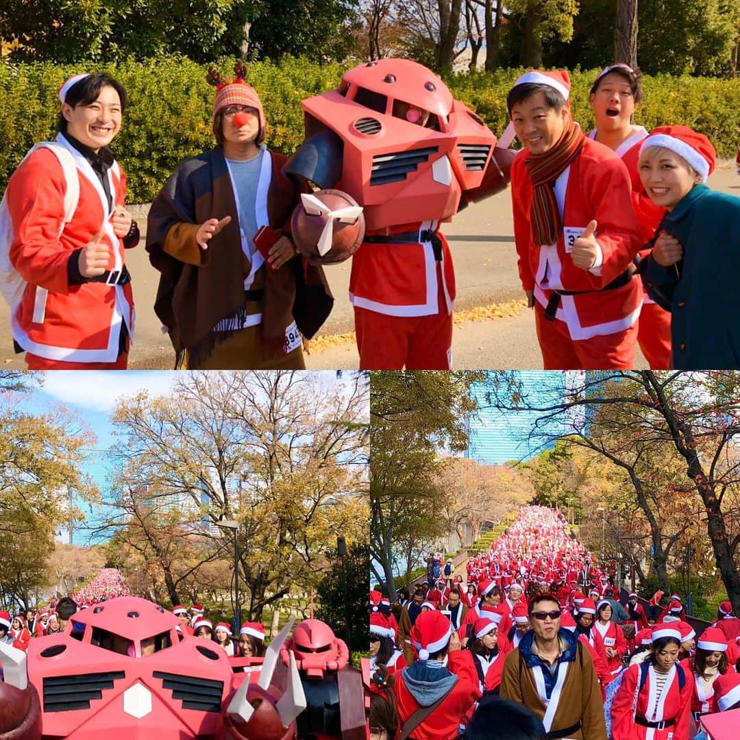 大西宏幸さんのインスタグラム写真 - (大西宏幸Instagram)「Oaka Great Runに今年も参加してきました。 年末年始に病気で家に帰れない子供達のために病院にプレゼントを持って行くイベントを協賛します。  大阪で活躍しているタレントさんやミュージシャンと秋の風情の大阪城をサンタの格好で闊歩して来ました♫ #大西宏幸 #衆議院議員 #大阪サンタラン #大阪一区  I participated in this year's Oka Great Run.  It is an event that supports bringing gifts to hospitals for children who are sick and cannot go home at the end of the year.  I've been walking around Osaka Castle in autumn with talent and musicians who are active in Osaka  # Hiroyuki Onishi # Member of the House of Representatives # Osaka Santaran # Osaka」12月8日 14時54分 - hiroyukionishi