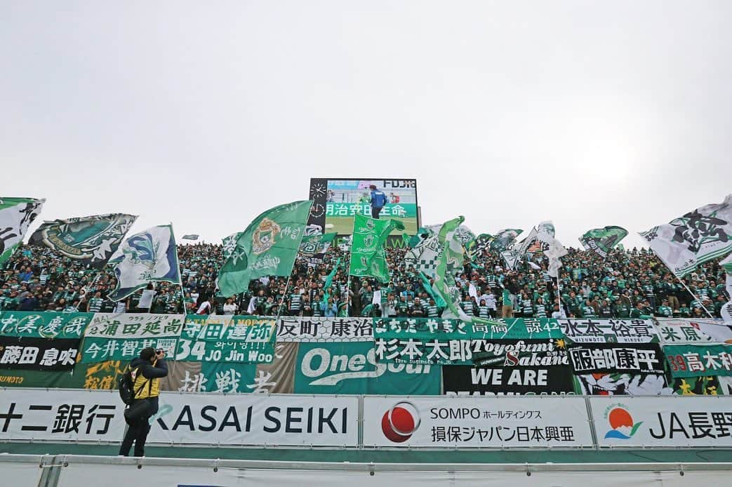 水本裕貴のインスタグラム：「Thank you for your support✨ #松本山雅FC #onesoul」