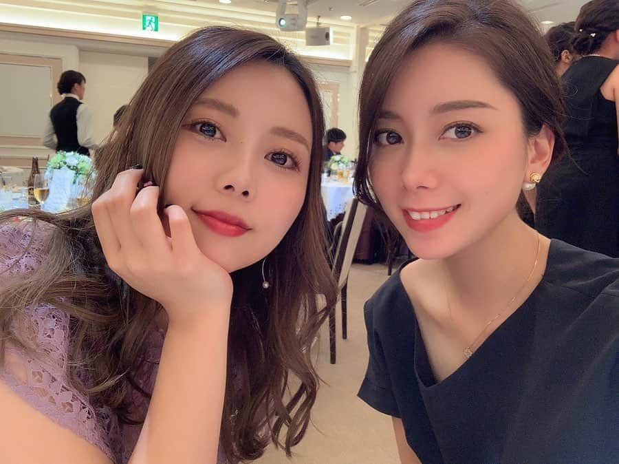 西村季里子さんのインスタグラム写真 - (西村季里子Instagram)「・ 大学の友達の美月の結婚式へ💍 ボーイッシュのイメージがあった美月が ウェディングドレスと和服が とっても似合ってて可愛かった🥺💖 大学の友だちにも久しぶりに会えて 嬉しかった&懐かしかった💓 お昼いつも一緒に食べてたの 懐かしいな〜〜🥰 制服ディズニーもしたりいい思い出✨ #結婚式#wedding #weddingparty  #結婚#横浜#みなとみらい#💍 #大学#同級生#友達#聖心#女子大 #ドレス#ウェディングドレス#和服 #snidel #ワンピース#パープル #followｍe #follow」12月8日 16時50分 - kiriko_nishimura