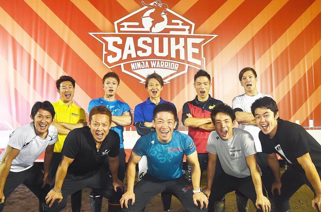 乾雅人のインスタグラム：「SASUKE Ninja Warrior2019  今の番組を支える男達。」
