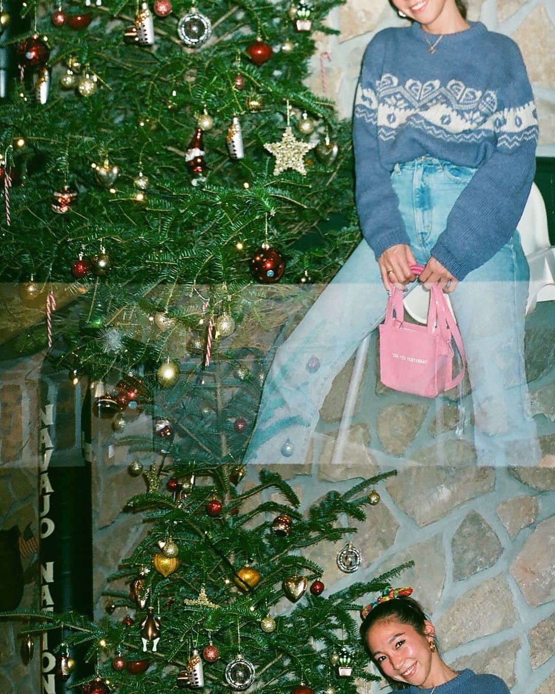 UlalaGirlのインスタグラム：「Vintage ROXY mami🎄🌹 Thank you @mainaiimura ♥️ #vintageroxy」