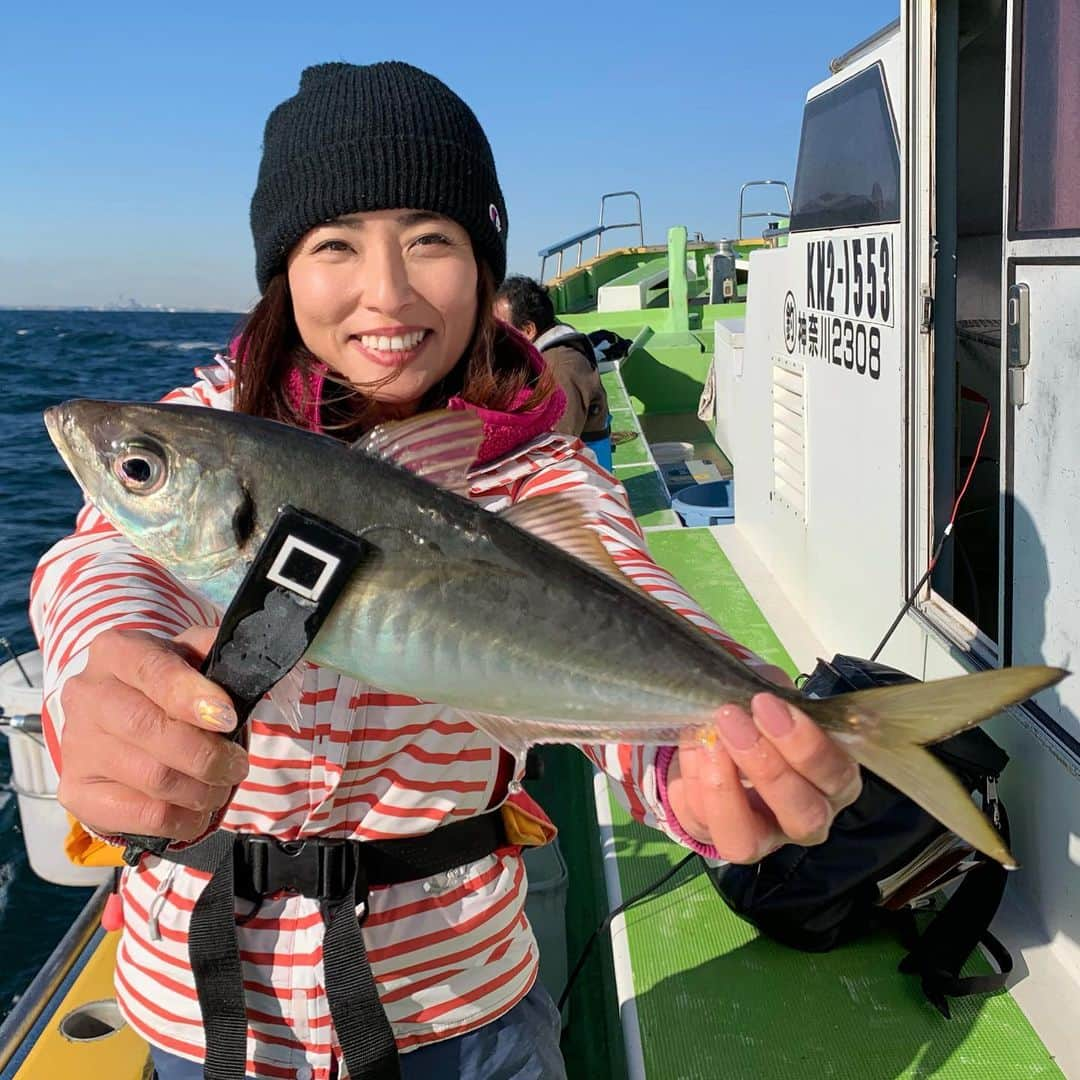 川目梢さんのインスタグラム写真 - (川目梢Instagram)「やっぱし走水『海福丸』で釣るアジは格別大きかった…🐟 脂ノリノリ、ウマウマだよ🥰  #走水 #海福丸 #アジ #アジ釣り #釣り #釣り女子 #釣りガール #釣り好きな人と繋がりたい #釣り好き」12月8日 19時27分 - kozukozu0615