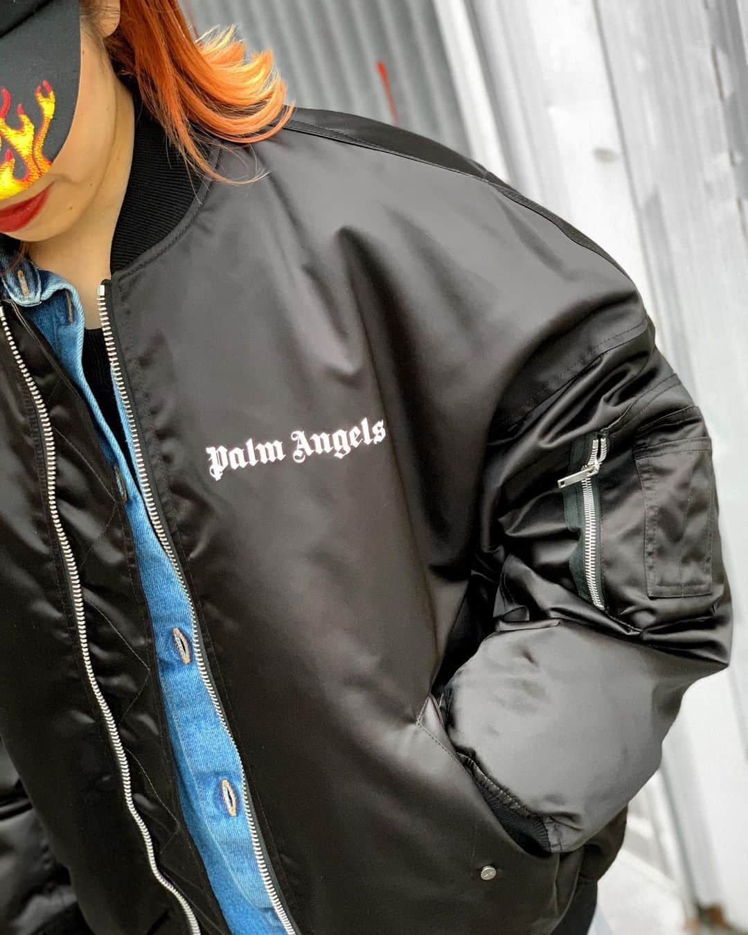 AYINさんのインスタグラム写真 - (AYINInstagram)「・ ・ ・ New arrival✔️ @palmangels 20ss/pre collection 1st delivery ・ ・ ・ ・ available at store✔️ ・ ・ ・ ・ #palmangels #20ss #AYIN #cap #jacket」12月8日 19時20分 - ayin_japan