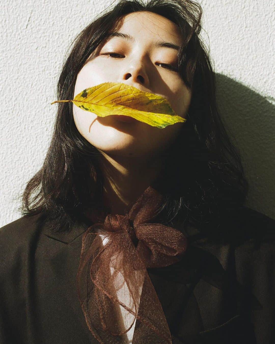 後藤早貴さんのインスタグラム写真 - (後藤早貴Instagram)「面白いくらい味しない。#葉 @hiokikazuki  チューチューする紫の花久しぶりに吸いたいな❤️ #me #gosaki」12月8日 19時30分 - gosakicchi
