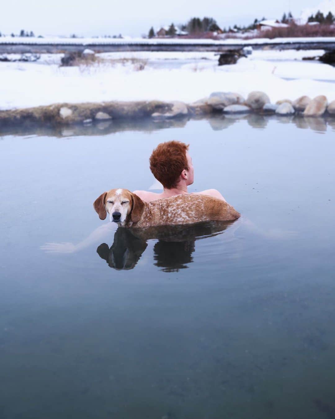 マディのインスタグラム：「Soaking our hearts all the way down Idaho ✨」