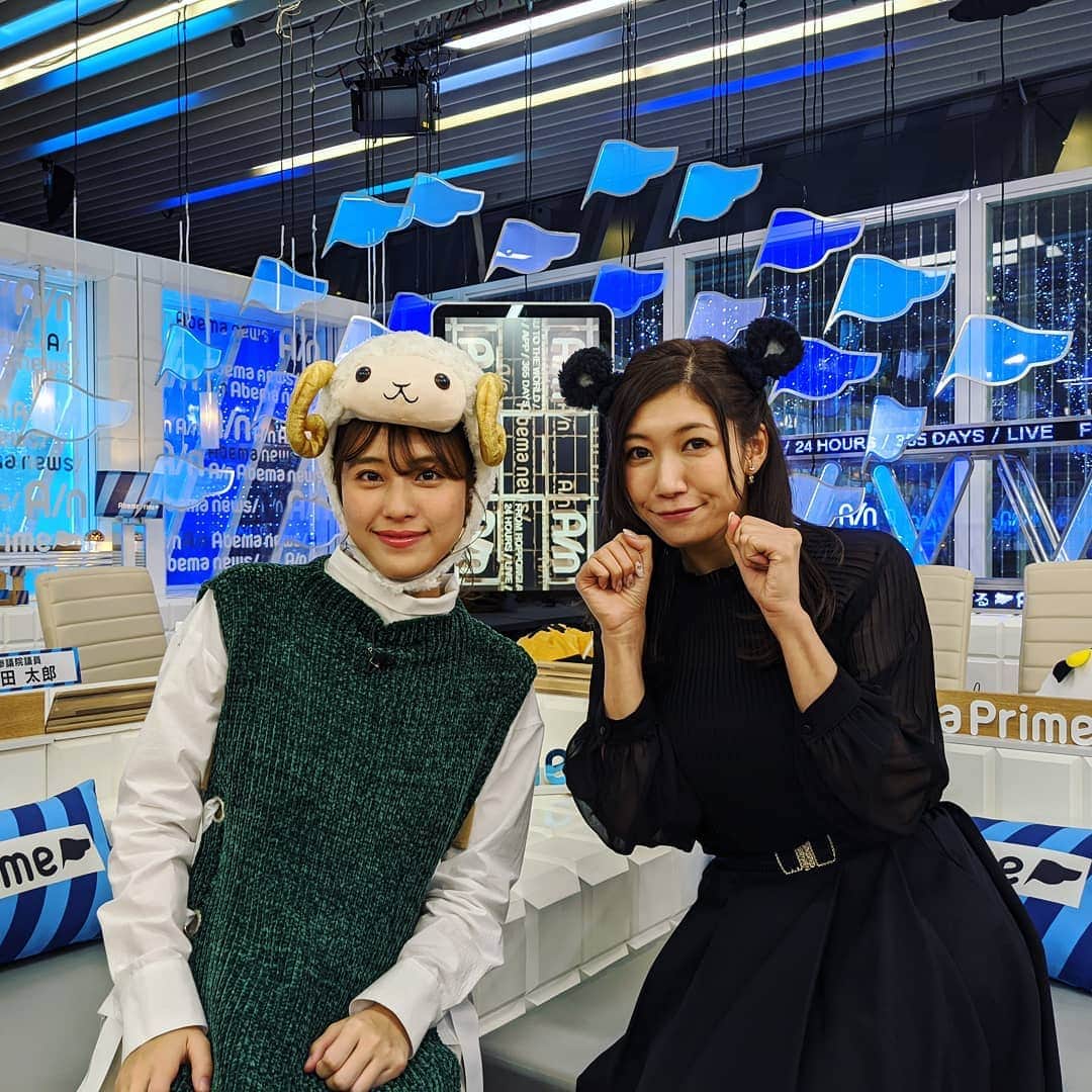 池澤あやかのインスタグラム：「#アベプラ 月曜日、放送初め」