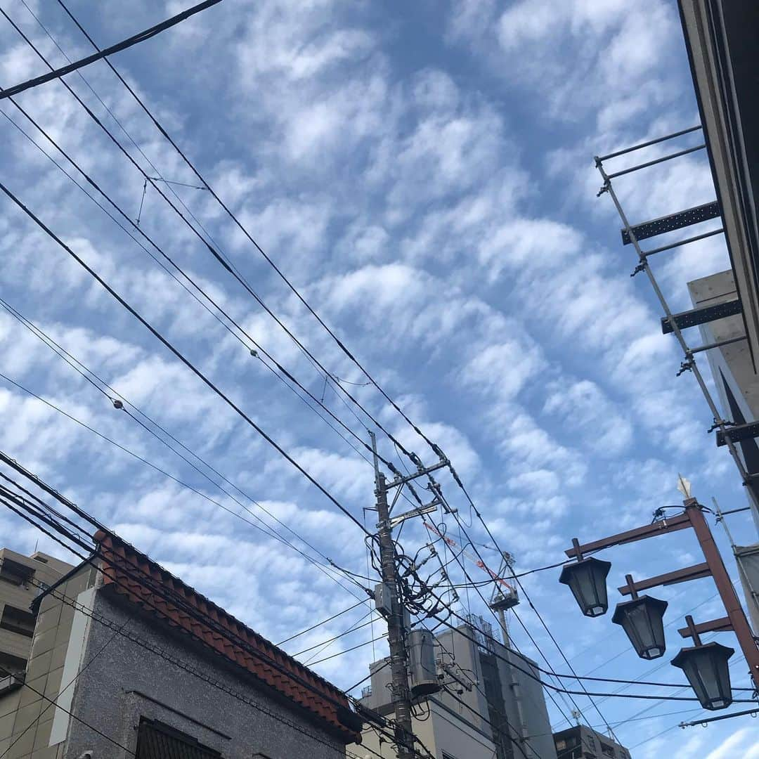 まっく赤坂見附さんのインスタグラム写真 - (まっく赤坂見附Instagram)「これは地震雲なのか！ #人騒がせ」1月6日 17時39分 - macakasakamituke