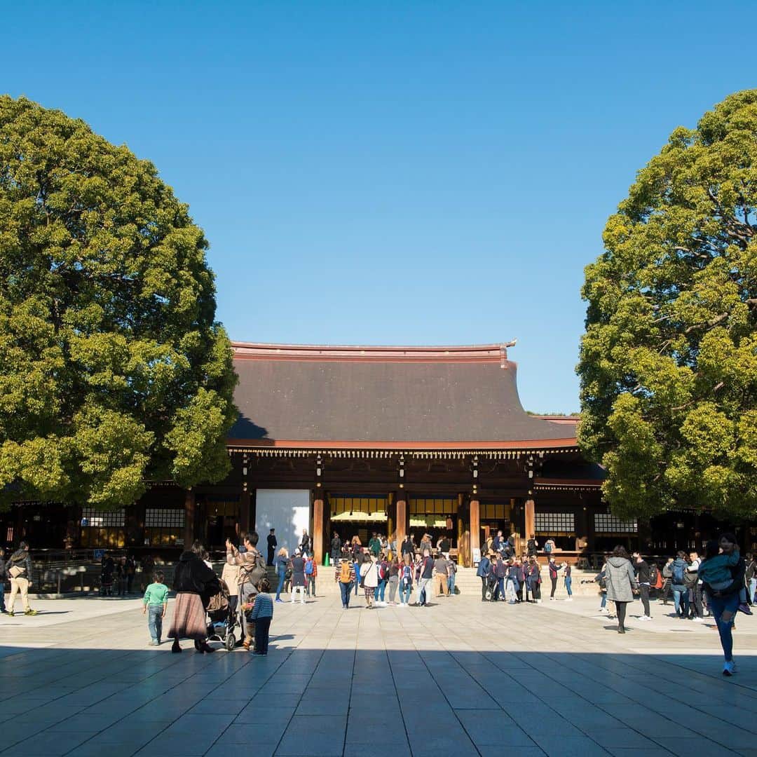 Hanako公式さんのインスタグラム写真 - (Hanako公式Instagram)「2020年、初詣はどこに行く？﻿ ﻿ 明治天皇・昭憲皇太后を慕う国民の声によって1920年に創建された〈明治神宮〉。100年、200年先を見据えて造られた鎮守の杜は都会のオアシス🌿東京随一のパワースポットで、心おだやかに、癒されませんか？﻿ ﻿ 【Hanako_神社とお寺特集】﻿ #Hanako #Hanako_magazine #初詣 #お正月 #元旦 #神社 #寺 #お参り #椿大神社 #瀧尾神社 #湯泉神社 #縁結び#開運 #祈願 #パワースポット #お守り #おみくじ #明治神宮 #京都 #神社巡り#御朱印 #日帰り旅 #旅行 #女子旅 #タビジョ #temple #2020年 #子年 #明治神宮前 #photoby_SatokoImazu」1月6日 17時57分 - hanako_magazine