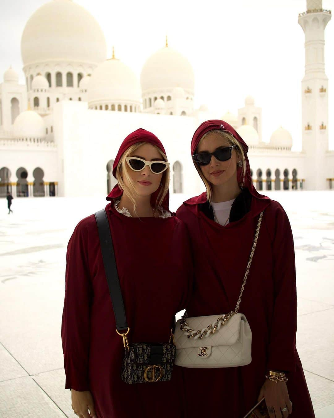 キアラ・フェラーニさんのインスタグラム写真 - (キアラ・フェラーニInstagram)「Abu Dhabi Mosque 😍」1月6日 19時39分 - chiaraferragni