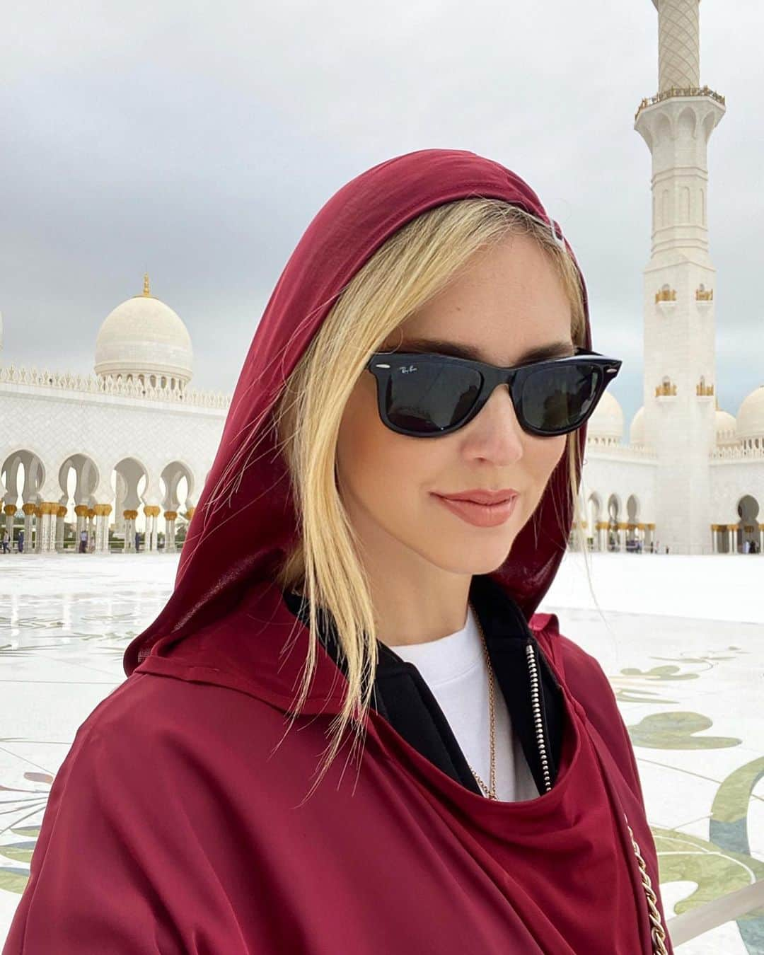 キアラ・フェラーニさんのインスタグラム写真 - (キアラ・フェラーニInstagram)「Abu Dhabi Mosque 😍」1月6日 19時39分 - chiaraferragni