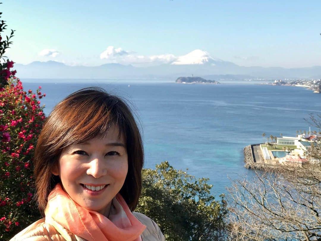 伊藤聡子さんのインスタグラム写真 - (伊藤聡子Instagram)「明けましておめでとうございます🎍 1月3日に初富士を見に逗子へ。トンビが入ってきて、江ノ島は茄子に見えなくもない。 なんだか縁起の良さそうな初夢の絵になりました❣️ #逗子#富士山#一富士二鷹三茄子#2020年もよろしくお願いします」1月6日 20時03分 - satokoito73