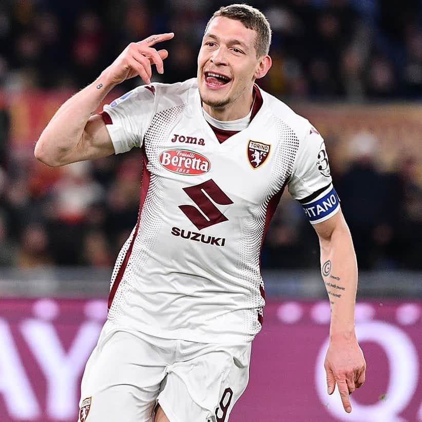 トリノFCさんのインスタグラム写真 - (トリノFCInstagram)「🏆Top 10 marcatori granata: ... 8⃣| Adolfo Baloncieri | 100 ⚽️ 9⃣| Andrea Belotti | 85 ⚽️ 9⃣| Franco Ossola | 85 ⚽️ Complimenti, capitano 👏  #SFT」1月6日 20時45分 - torinofc1906