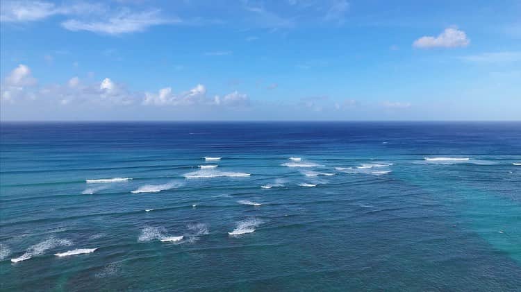 千秋さんのインスタグラム写真 - (千秋Instagram)「最後の日だけシェラトンに泊まりました&インフィニティプールから見たサンセット🌅  でもしあわせはつづくよー （定期が切れちゃったbyカステラ）  #千秋旅日記 #ハワイ日記 #hawaii #sheratonwaikiki #sea #infinitypool #sunset」1月6日 20時43分 - chiaki77777