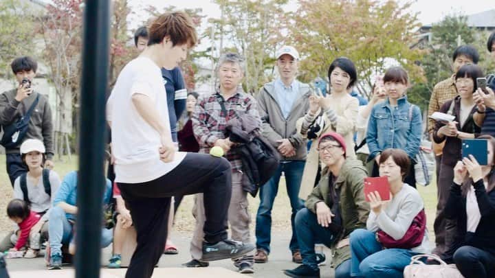 石田太志のインスタグラム：「I performed footbag at “NEIGHBORSHIP FESTIVAL”. Thanks @abiko_alife . ・ #footbag #taishiishida #soccer #follow #worldchampion #performance #performer #instagramer #abiko #neighborship #event #japan #chiba #spain」