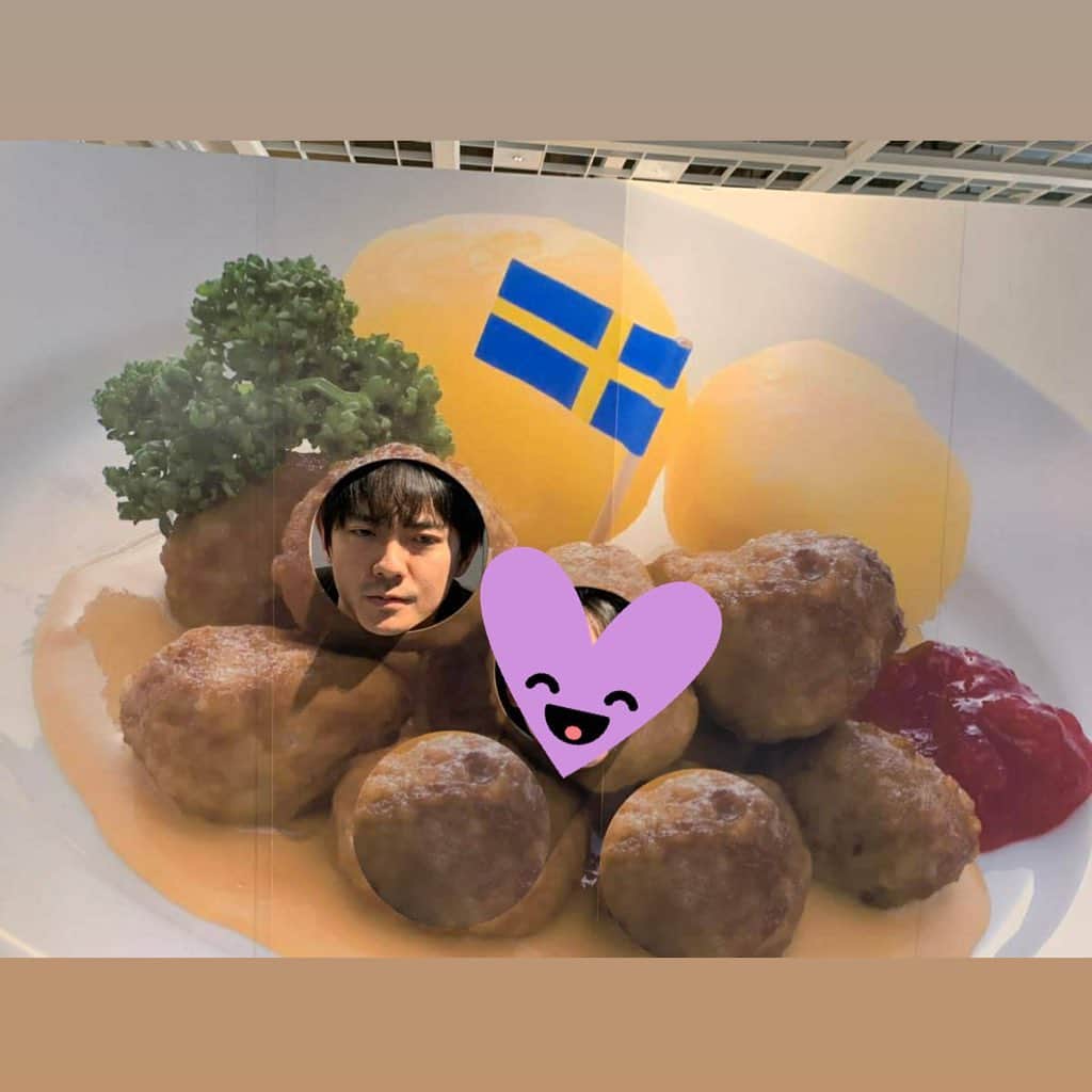 長田成哉のインスタグラム：「とても有意義なお正月になりました。 また今年もしっかりと。  帰郷の締めくくりは、妹とミートボールになっときました。」
