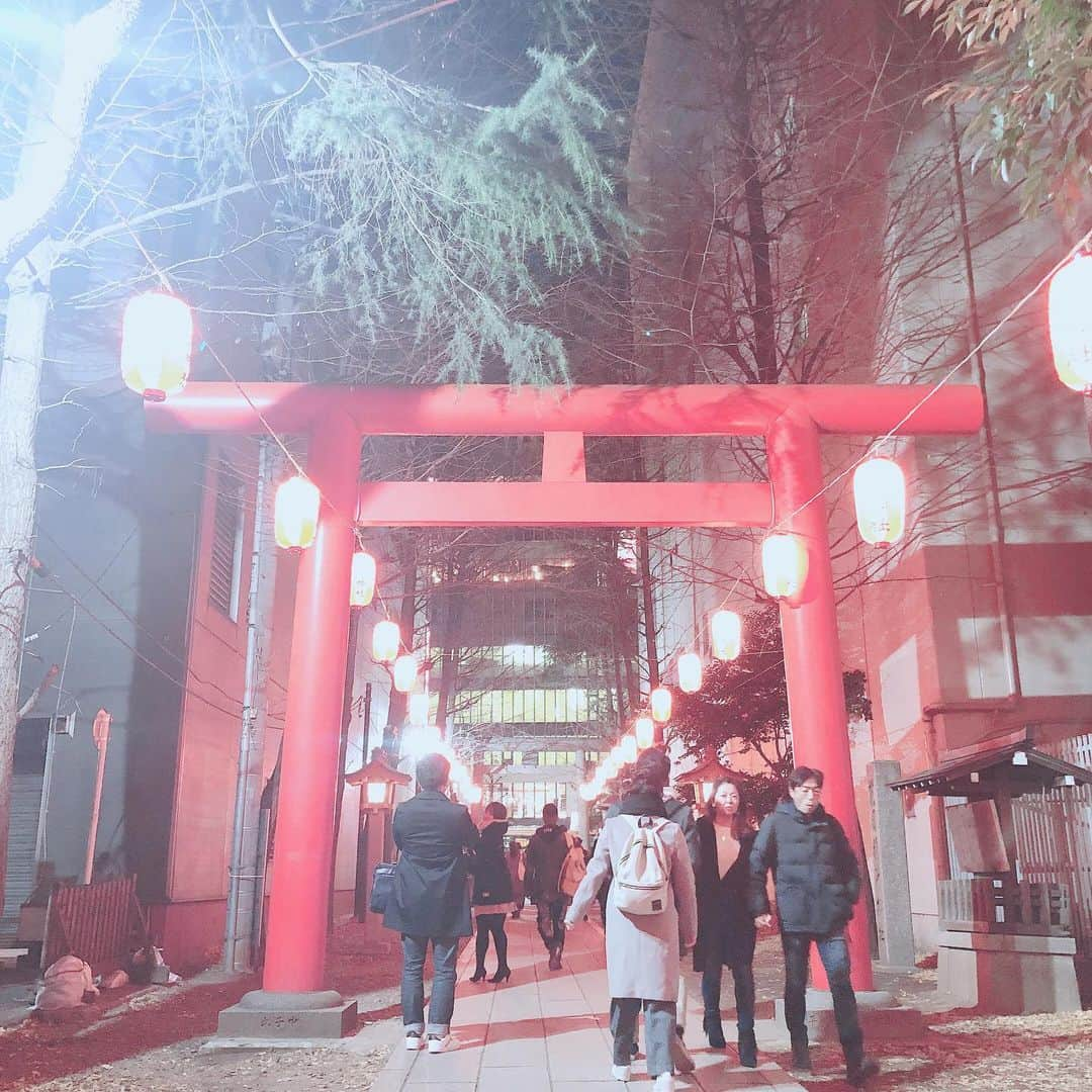 フォンチーさんのインスタグラム写真 - (フォンチーInstagram)「初詣 in 花園神社」1月6日 21時49分 - fonchi1216