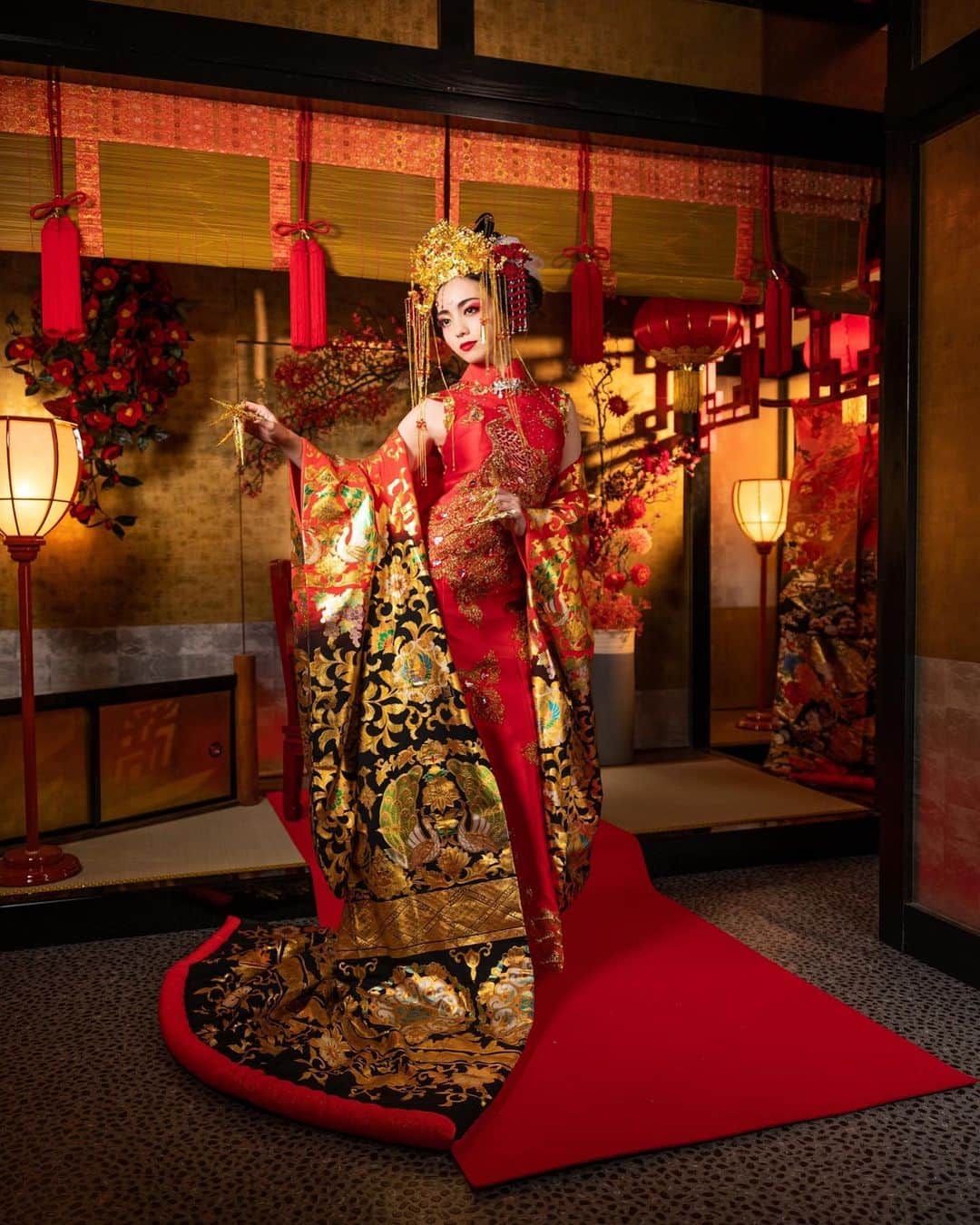 森本ナムアさんのインスタグラム写真 - (森本ナムアInstagram)「#china #2020 #着物　#kimono #明けまして」1月6日 22時36分 - namua_morimoto