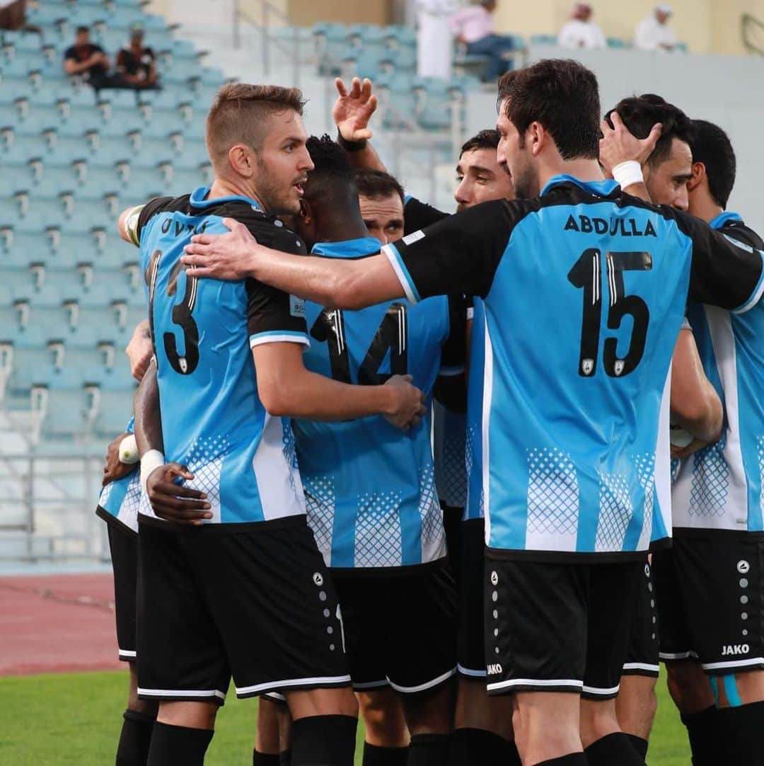 ブルーノ・ウビニのインスタグラム：「+3 @alwakrah_sc 💙great start of 2020 winning a very strong opponent.💪🏼」