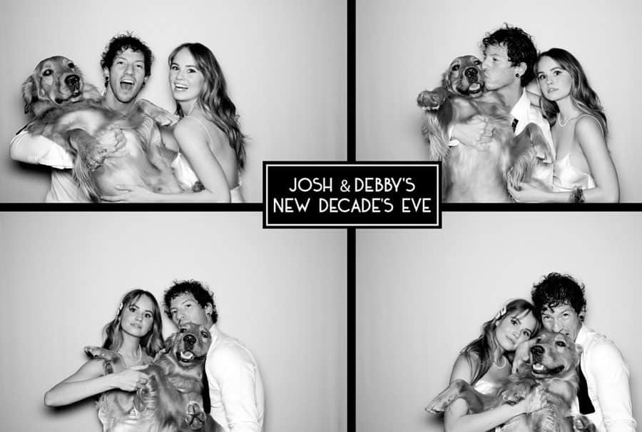 デビー・ライアンのインスタグラム：「got all dressed up and closed out the decade with family and friends ✨little destination celebration party camp as an excuse to finally bring together our core folks from all corners of our worlds ⚡️we danced all night and had milk n cookies and I had the most fun of my life」