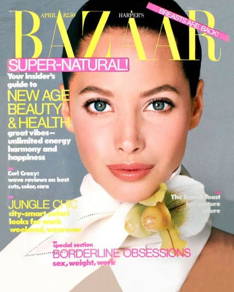 Harper's BAZAARさんのインスタグラム写真 - (Harper's BAZAARInstagram)「Happy birthday to our 10x cover girl @cturlington! Here’s her first cover from April 1988 to her most recent September 2019. Tap the link in bio to see them all.」1月3日 2時43分 - harpersbazaarus