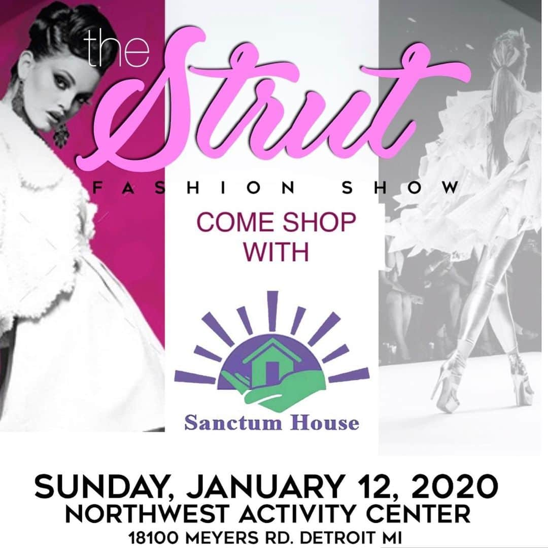 Draya Micheleさんのインスタグラム写真 - (Draya MicheleInstagram)「Shop with some of these vendors on Sunday, Jan 12,2020. @stonejungleapparel  What do you Strut for? #StrutForChange  #humantrafficking #humantraffickingawareness #detroit #detroitfashion #detroitsfinest #detroitfashionshow #detroitfashioncommunity」1月3日 3時21分 - thestrutfashionexperience