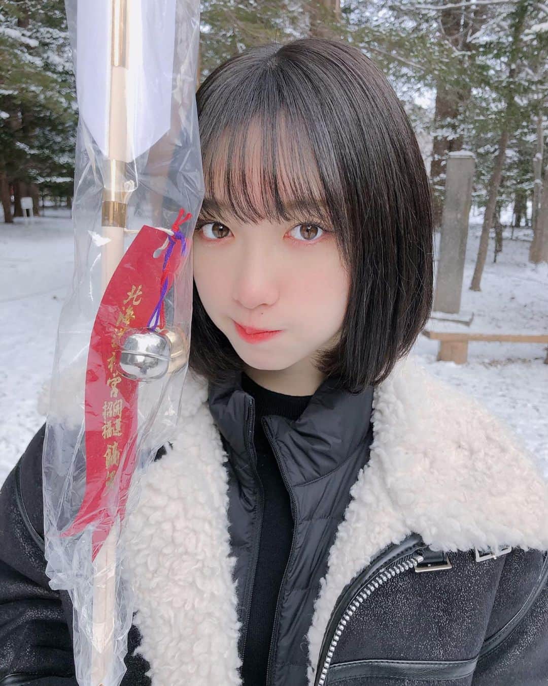 吉田凜音のインスタグラム：「あけましておめでとうございます！ 吉だった！！！！！！！！ 大吉がよかった！！！！！」