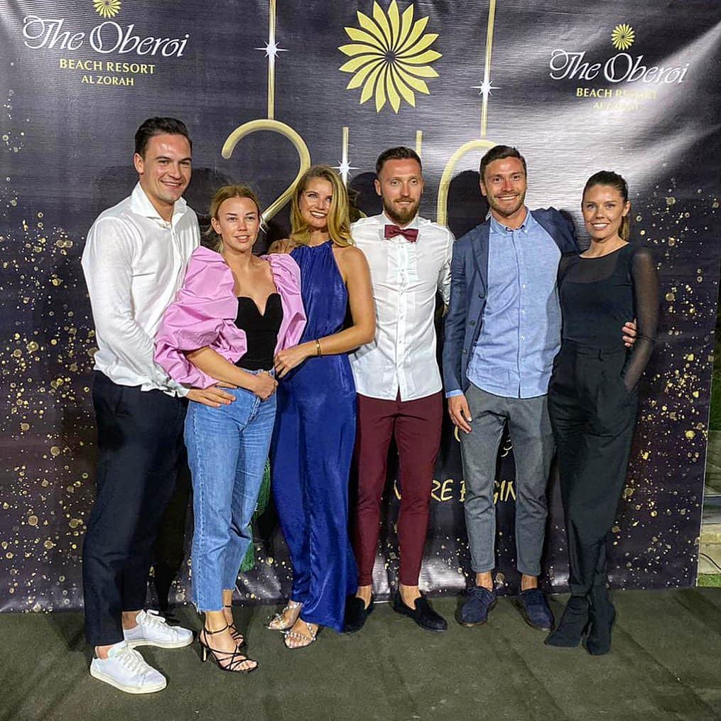 マルコ・ヘーガーのインスタグラム：「It was a nice #start into the #newyear 🎆 @oberoialzorah  #friends #enjoy #blessed #qualitytime #effzeh #vacation #mh6 #liebedeinestadt #dubai」