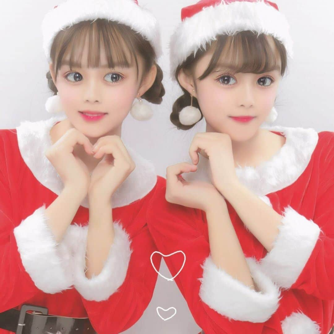 ひかはるさんのインスタグラム写真 - (ひかはるInstagram)「メリクリ＆ハッピーニューイヤー💖💖 #プリント倶楽部 #プリクラ #メリクリ #あけおめ」1月2日 21時28分 - hikaharu0311