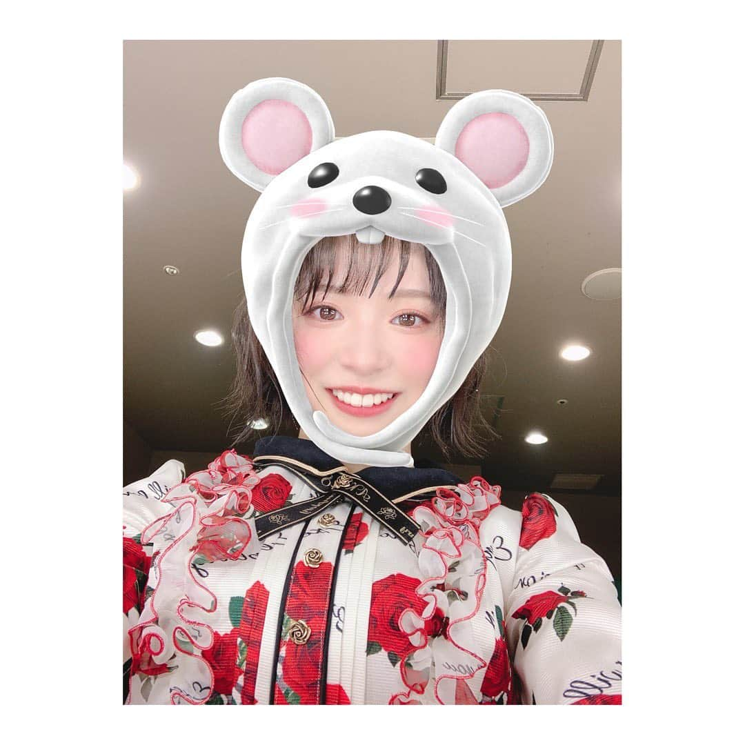 倉野尾成美さんのインスタグラム写真 - (倉野尾成美Instagram)「子年🐭 初ライブたのしかったぁ〜 今年もよろしくお願いします🙇‍♀️ #子年 #selfie」1月2日 21時35分 - noochan_1108