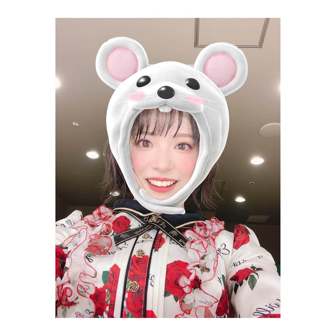 倉野尾成美さんのインスタグラム写真 - (倉野尾成美Instagram)「子年🐭 初ライブたのしかったぁ〜 今年もよろしくお願いします🙇‍♀️ #子年 #selfie」1月2日 21時35分 - noochan_1108