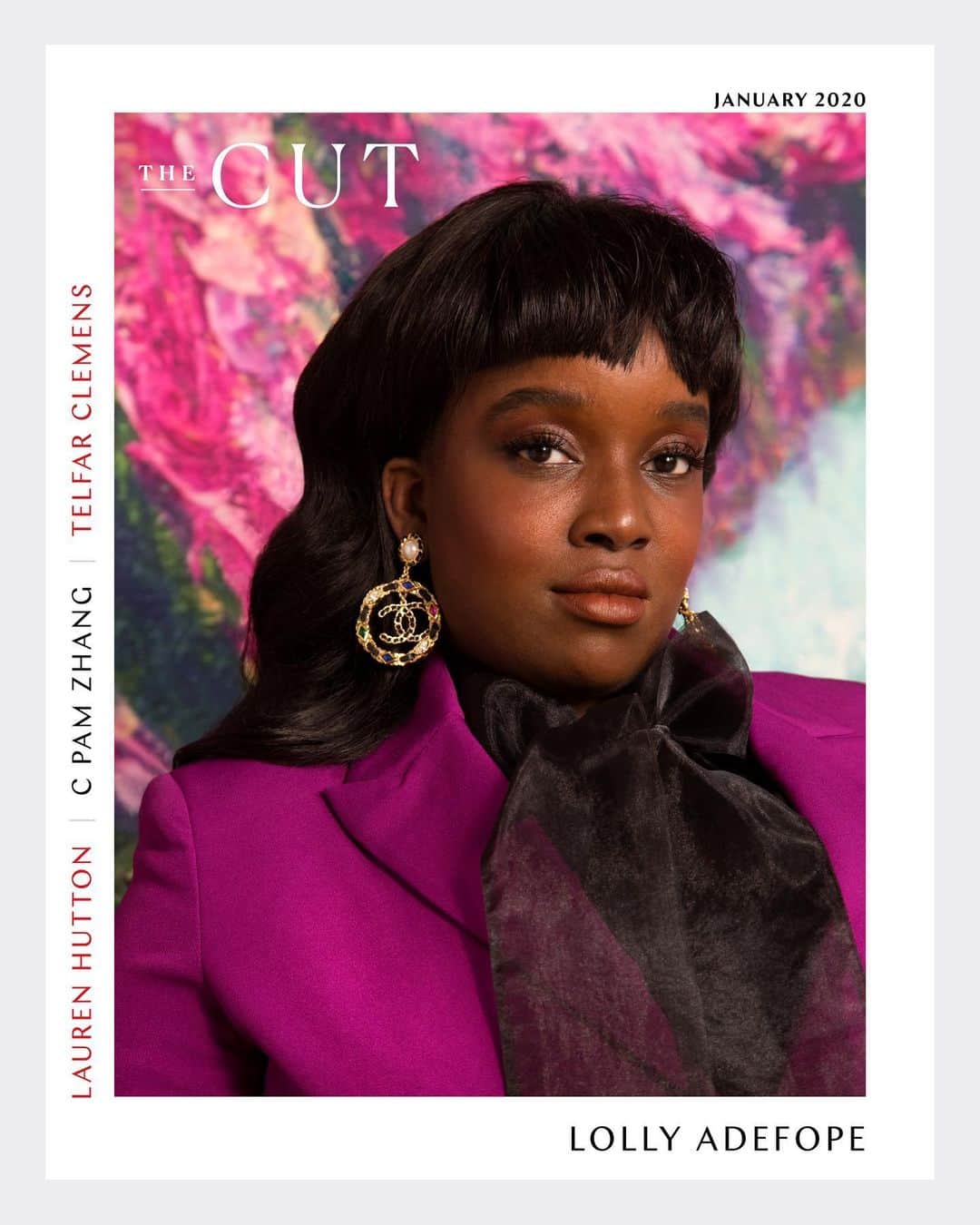 エイディー・ブライアントのインスタグラム：「@lollyadefope on the cover of @thecut is unreal. just wait until you see her is season 2 of @shrillhulu she is NEXT LEVEL.」